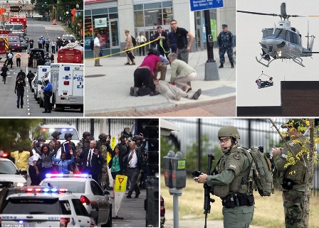 6 Tewas dan 12 Terluka setelah Ditembak di Washington Navy Yard